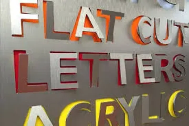 Flat Cut Letter Signs